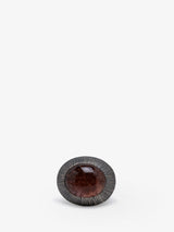 Huge Top Quality Red Lodolite Sterling Silver Ring