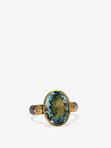 24K Topaz Ring