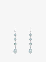 Aquamarine liner Drop Earrings