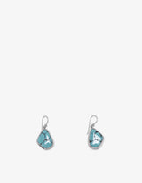 Sterling Silver Golden Hill Turquoise Earrings