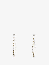 Sterling Silver Square Hoop Earrings
