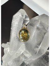 24K Gold Amethyst Necklace