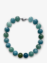 Rare Aquamarine Beads Necklace.