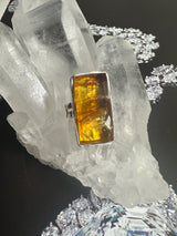Large Amber Ring