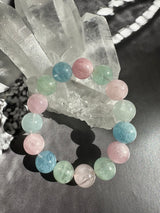 Multiple Gemstones Beaded Stretch Bracelet