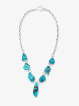 Sterling Silver Turquoise Necklace