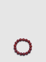 10MM.High Graded Red BaoSan NanHong Agate Bread Bracelet.
