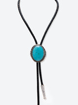Classic Blue Royston Turquoise Necklace In Silver