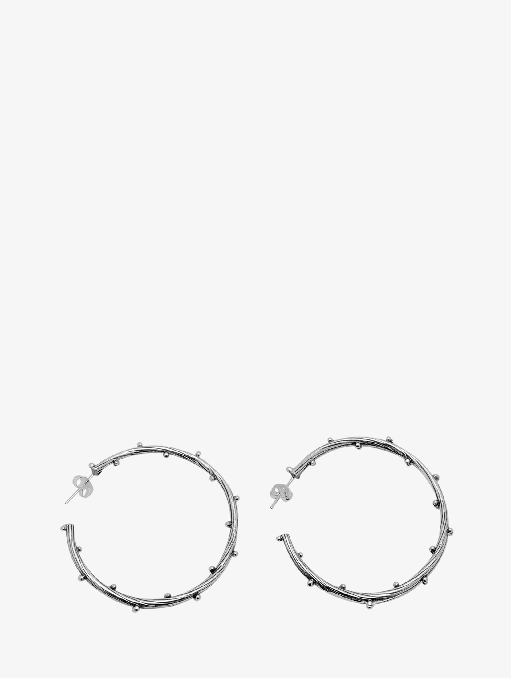 Sterling Silver Hoop Earrings