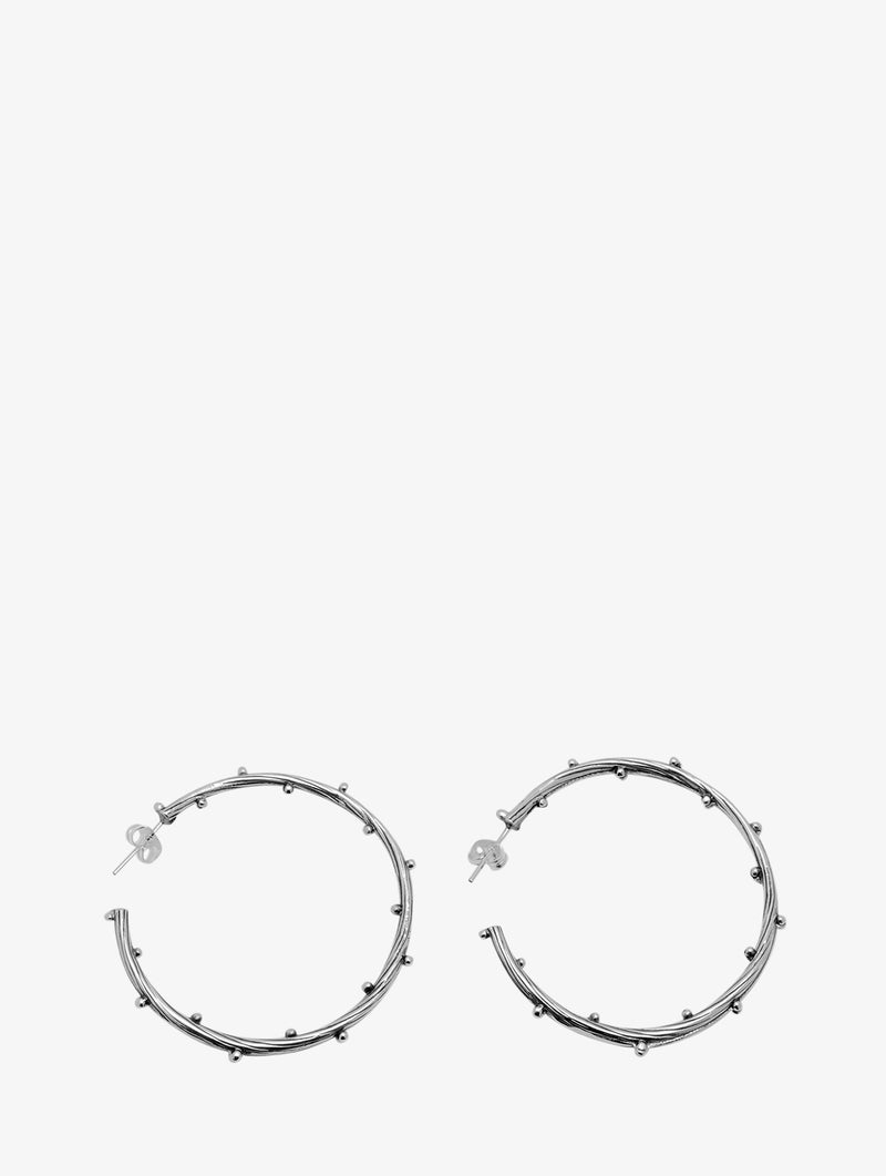 Sterling Silver Hoop Earrings