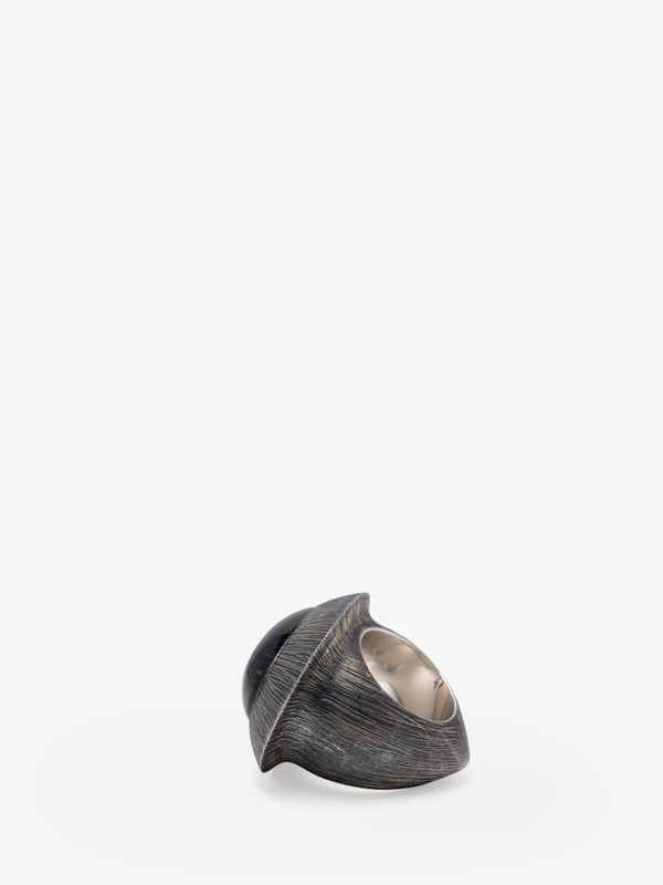 Huge Top Quality Red Lodolite Sterling Silver Ring