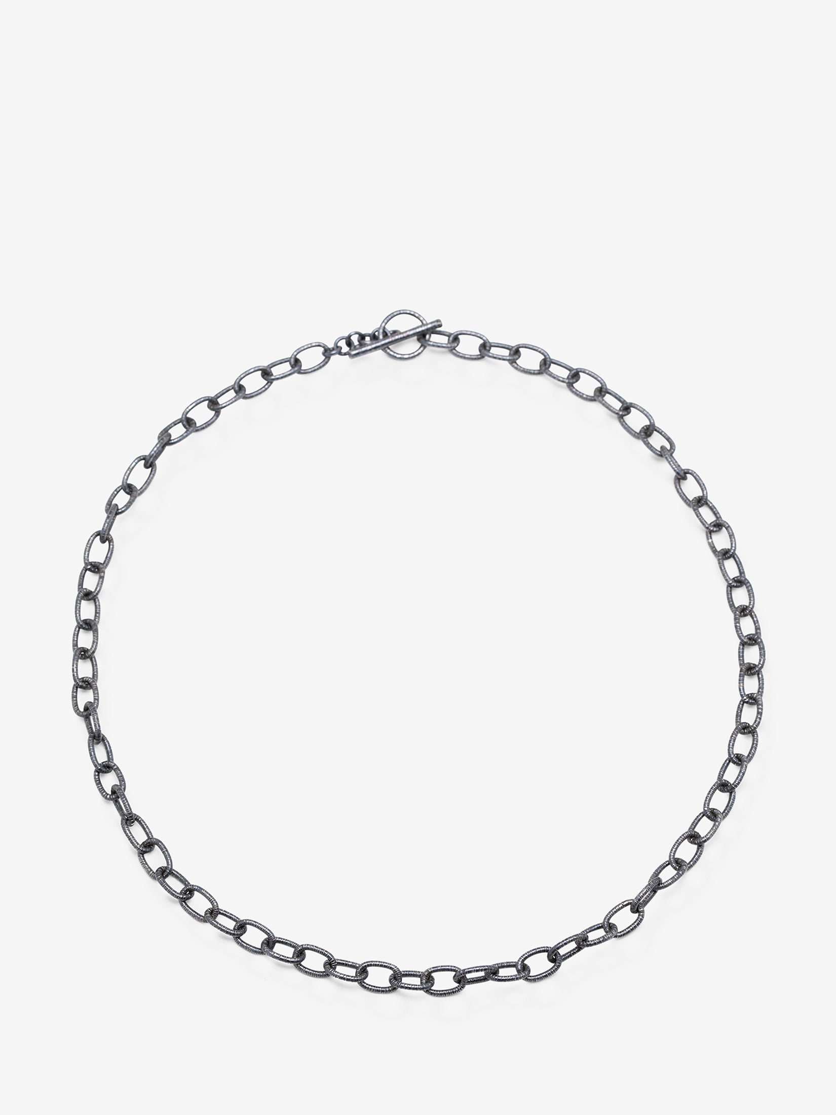 Hammered Sterling Silver Necklace