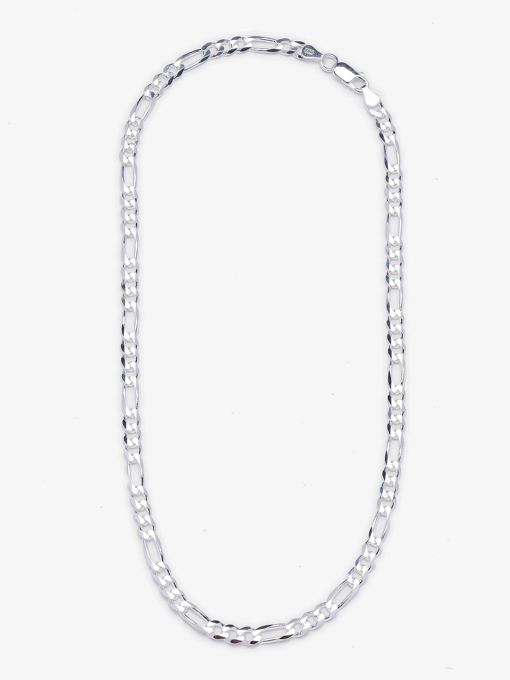 Sterling Silver Figaro Chain Necklace