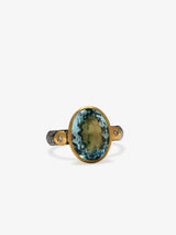 24K Topaz Ring
