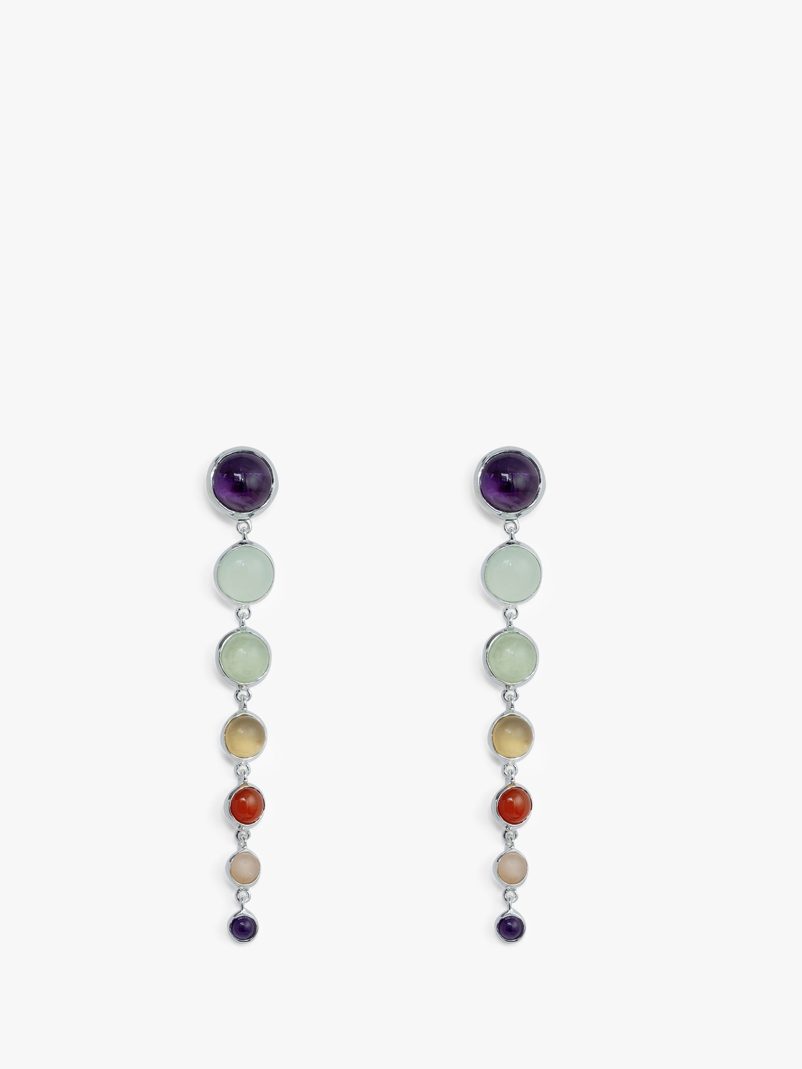 Multi Color Dangle Earrings