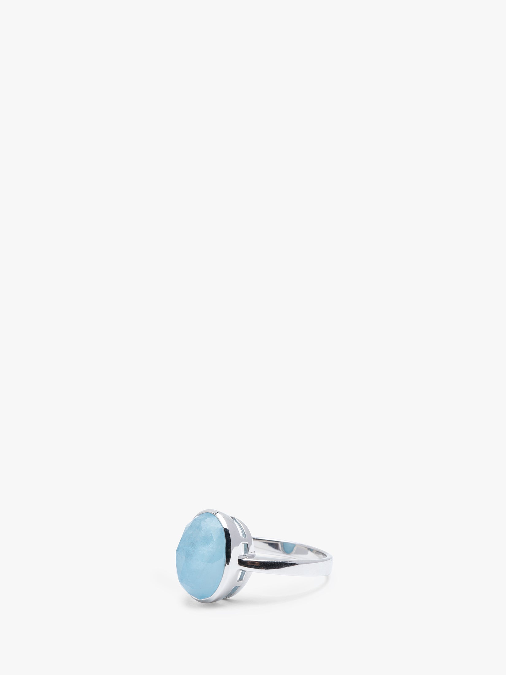 Medium Aquamarine Ring