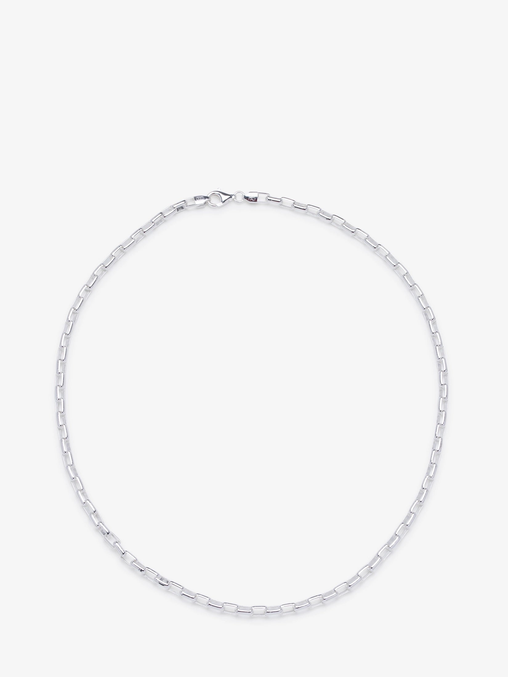 Sterling Silver Box Chain Necklace