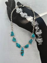 Sterling Silver Turquoise Necklace