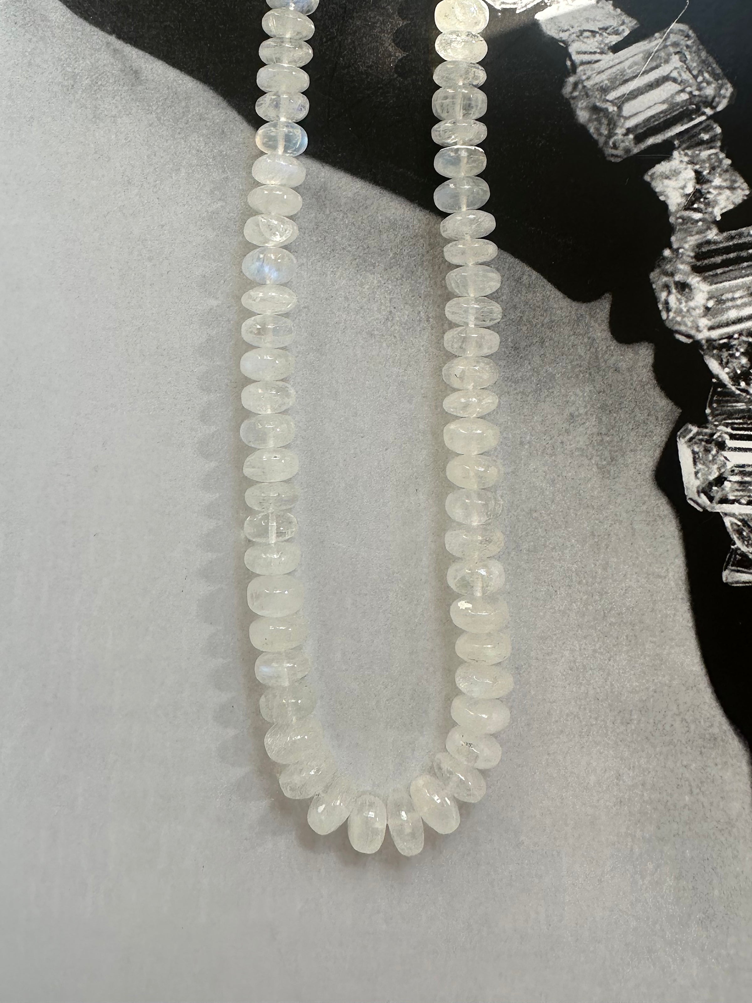 Rainbow Moonstone Necklace
