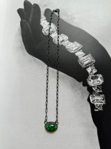 Sterling Silver Turquoise Necklace