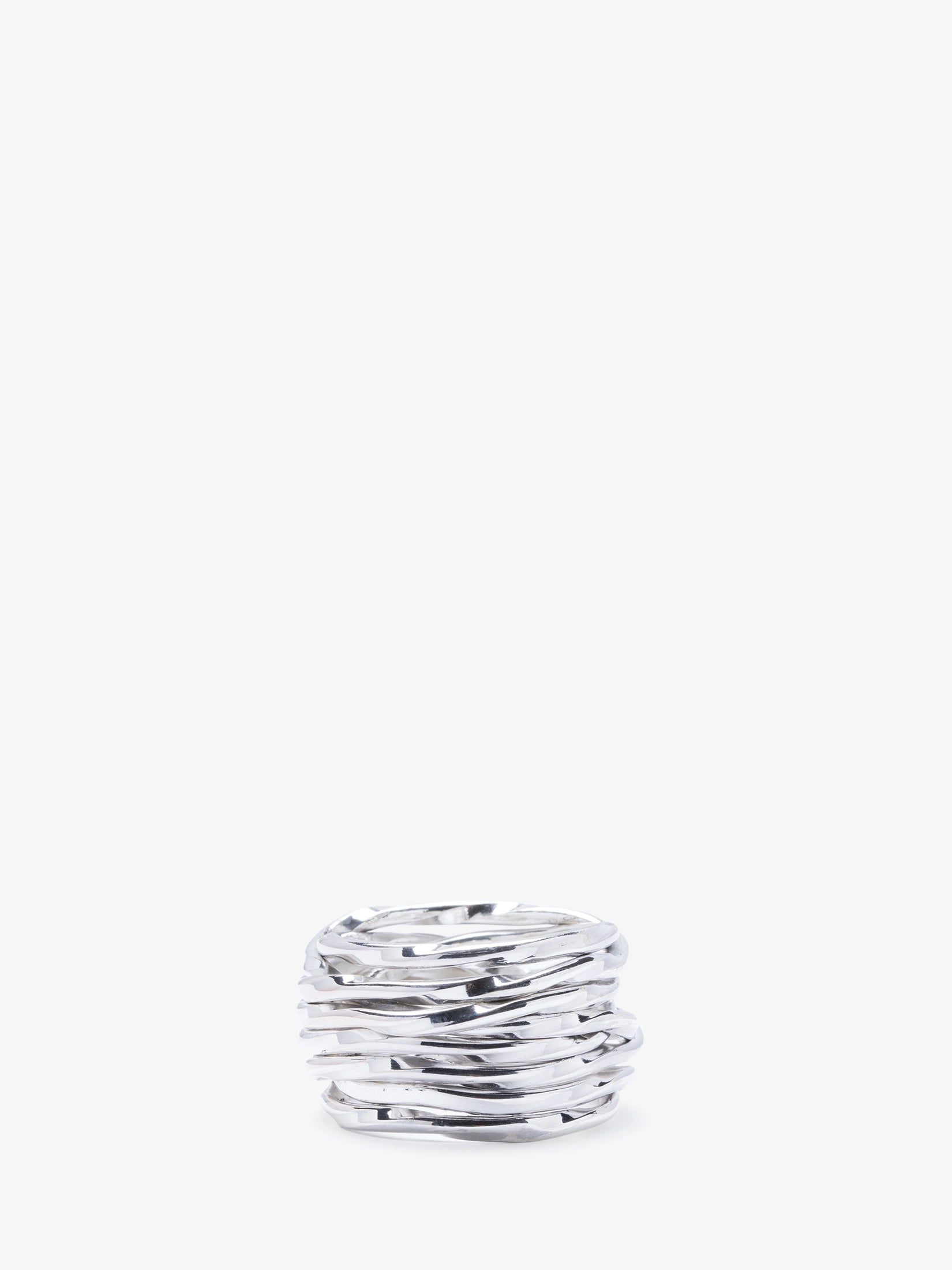Hammered Sterling Silver Ring