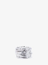 Hammered Sterling Silver Ring
