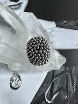 Sterling Silver Beaded Ring