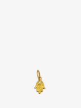 24K Pure Gold Pendant with Diamond