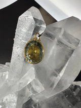 24K Gold Amethyst Necklace