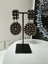 Statement Earrings In Sterling Silver