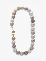 Large Multi Color Pearl Necklace