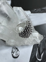 Sterling Silver Beaded Ring