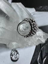 Sterling Silver Beaded Ring