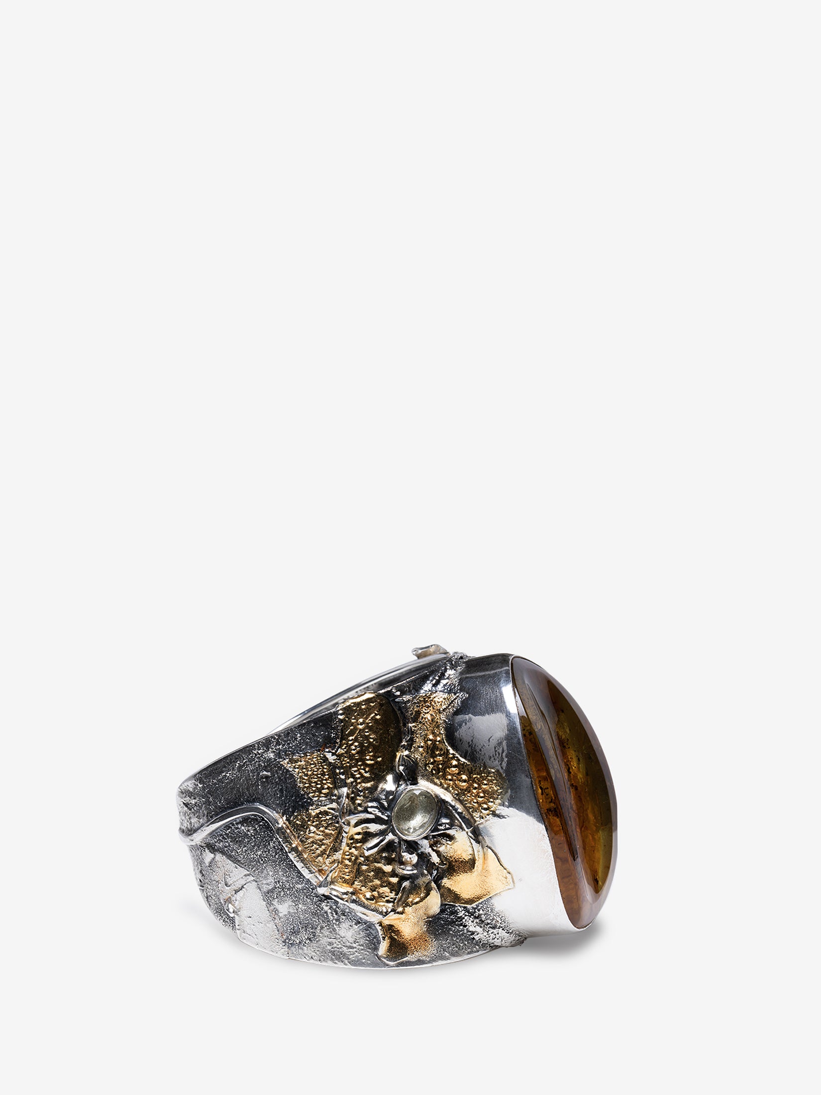 Unique luxury Baltic Amber Cuff