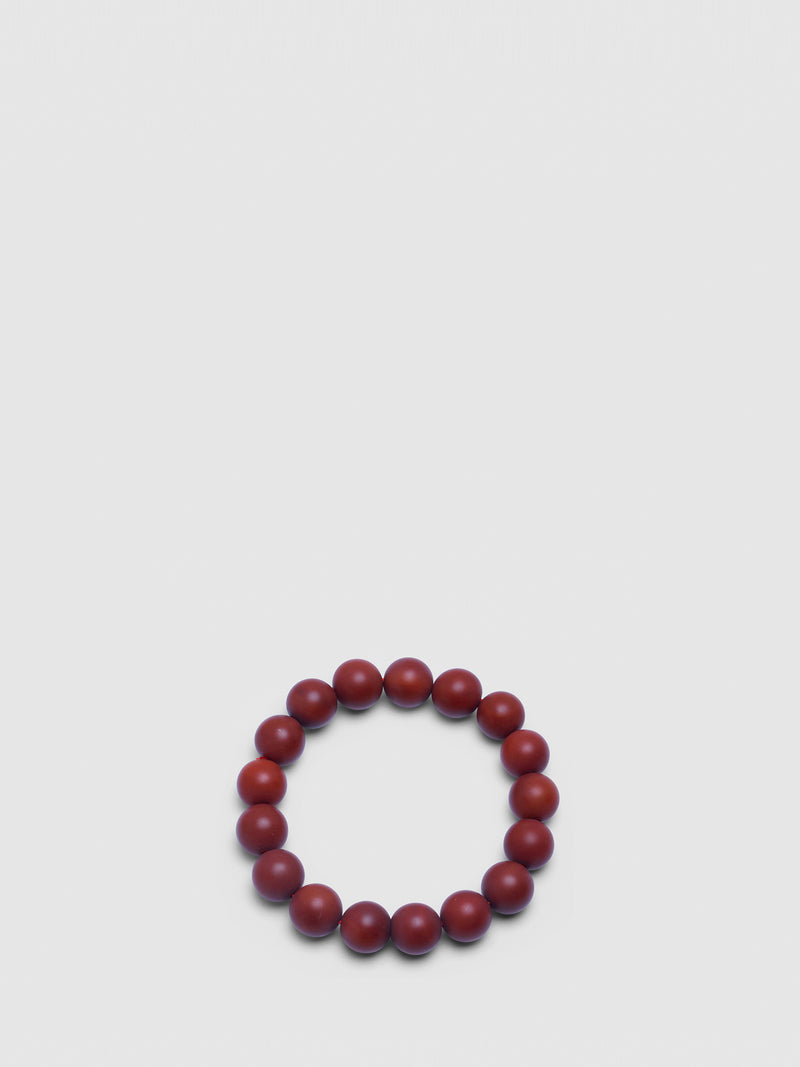 10MM.High Graded Red BaoSan NanHong Agate Bread Bracelet.