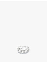Sterling Silver Connected Circle Ring