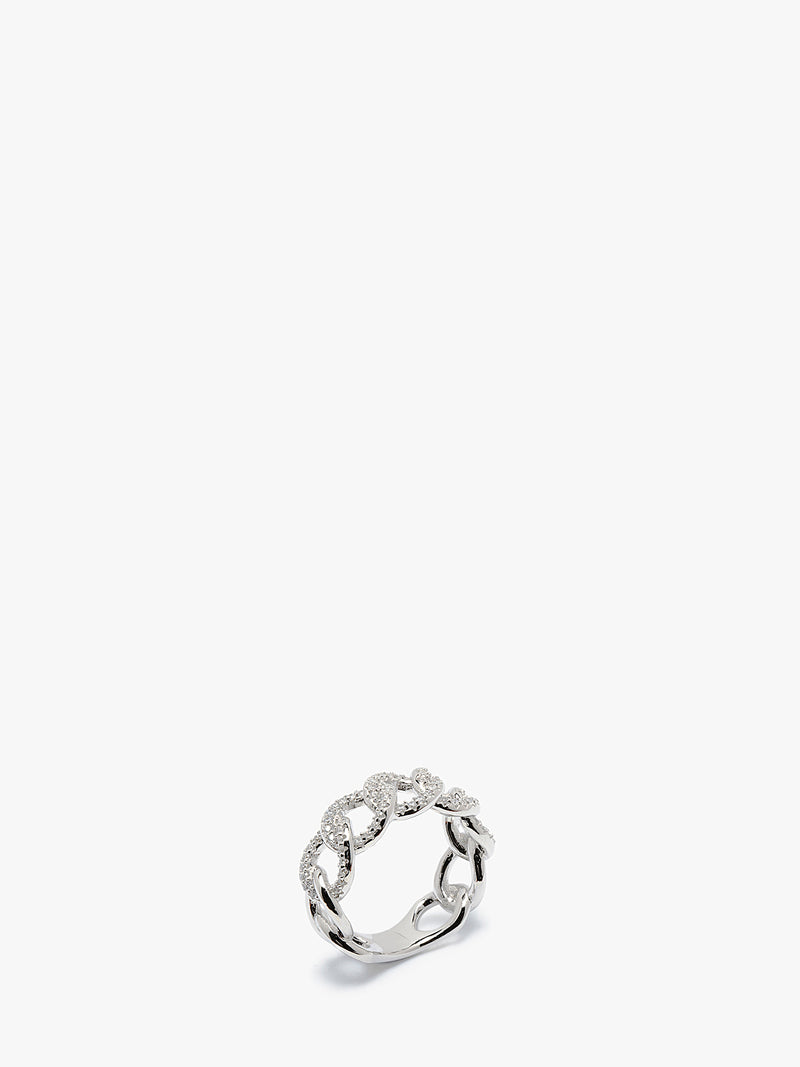 Sterling Silver Connected Circle Ring