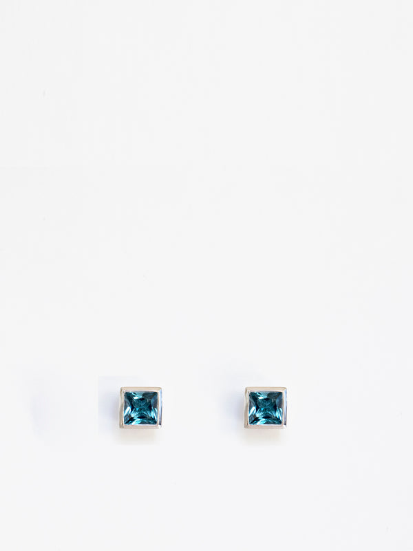 London Blue Topaz Stud Earrings