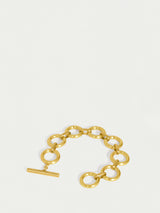 22K Gold Linear Bracelet