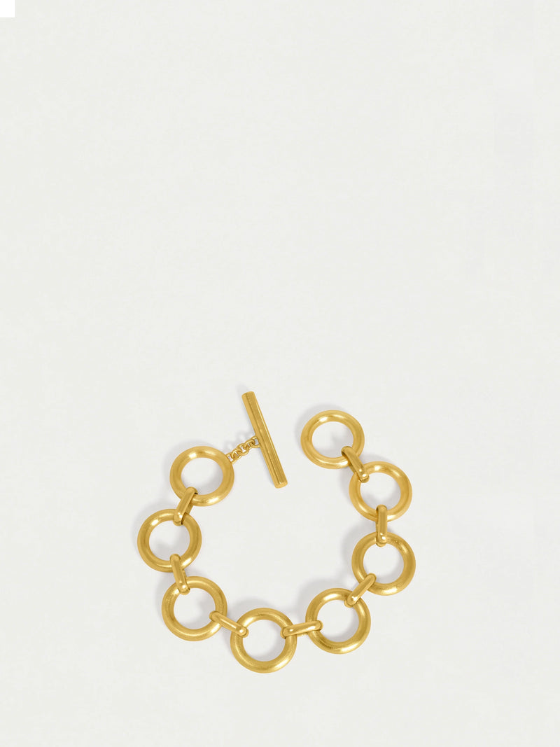 22K Gold Linear Bracelet