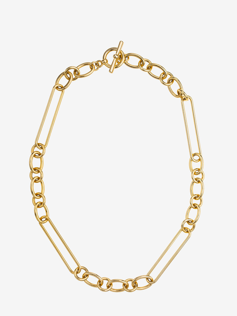 18K Gold Link Chain Necklace  in NYC 